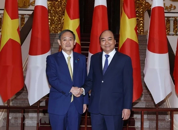 越南国家主席阮春福与日本首相菅义伟将于9月15日下午举行会谈