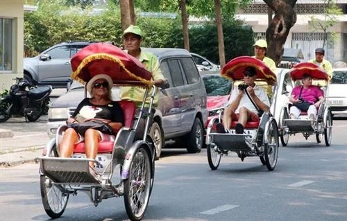 国庆节放假期间岘港市接待游客量大幅增长