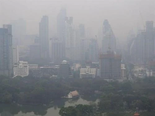 泰国北部多个府空气质量较差