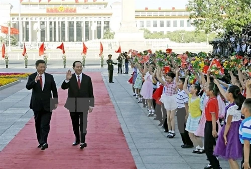 越南国家主席陈大光圆满结束对华国事访问