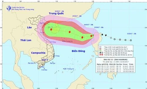 台风卡努穿过菲律宾吕宋岛进入东海