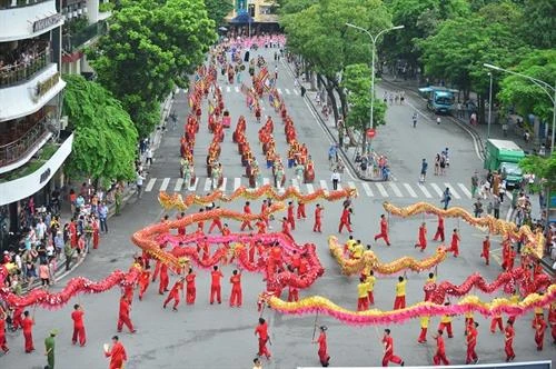 河内龙舞联欢会拟在还剑湖步行街举行