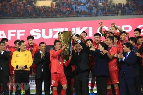 AFF Suzuki Cup 2018：国际媒体密集报道越南国足的胜利