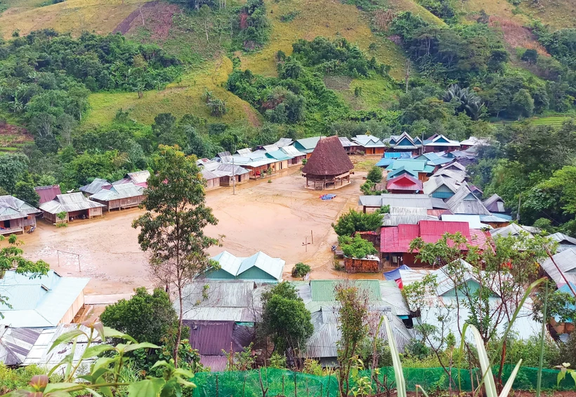 凭借全省的共同努力，广南省各山区村庄的住房问题得到了解决。