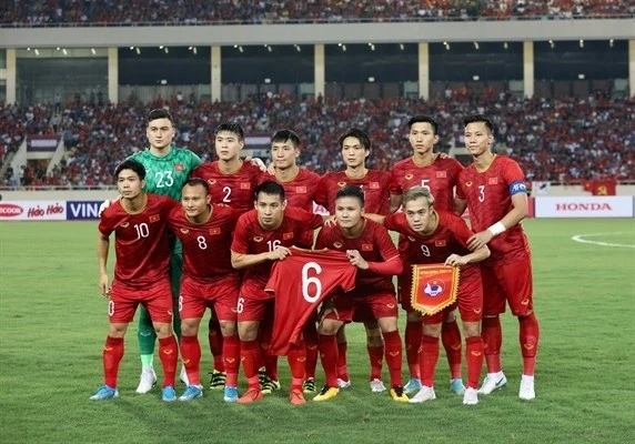 FIFA排名：越南国足保持东南亚地区的领先地位