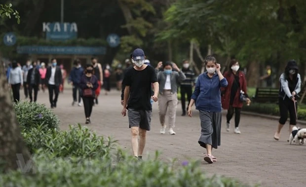 从6月26日零时起河内市恢复户外体育活动