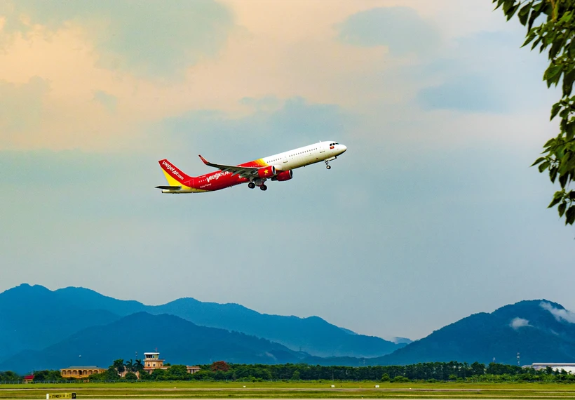 越捷航空向前往中部地区的旅客提供免费改签服务