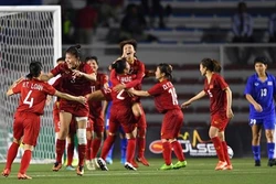 FIFA最新排名：越南女足仍保持东南亚首位、亚洲第6位和世界第35位