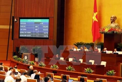 越南第十四届国会第九次会议通过批准加入ILO第105号公约的决议