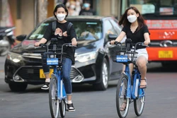 河内市系列共享自行车站点自1月9日起开始施工